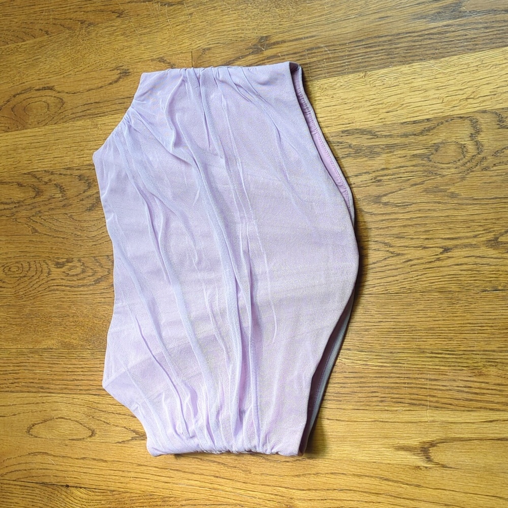 NEW Lilac Corset Top Violet Sleeveless Blouse Women's Size XL - Picture 6 of 13
